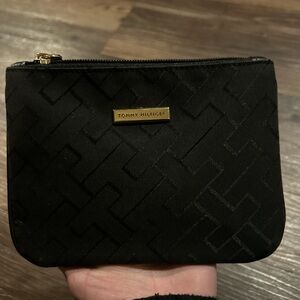 Tommy Hilfiger Black Textured Bag